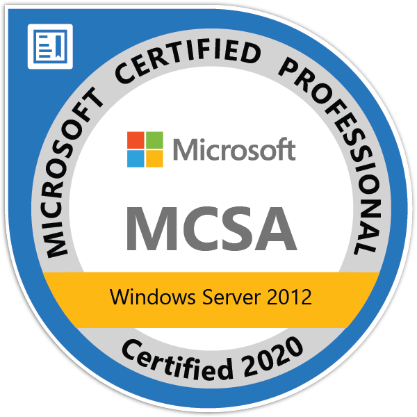 Microsoft MCSA Windows Server